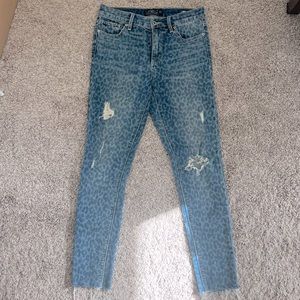 Lucky Brand Leopard Jeans